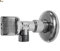 BricoLoco Llave de paso agua. Llave de escuadra macho. Cierre de esfera. En latón cromado. 1/2 x 3/8”. Grifo para lavabo, cisterna, lavadora, lavavajillas. (MACHO, 1/2 x 3/8”(1))