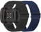 Tiptops 2 Pack Ersatzarmband Kompatibel mit Fitbit Versa 4/Versa 3 Armband/Fitbit Sense 2/Sense Armband für Damen/Herren, Sports Elastisches Verstellbares Nylon Uhrenarmband für Fitbit Versa 4/Sense 2