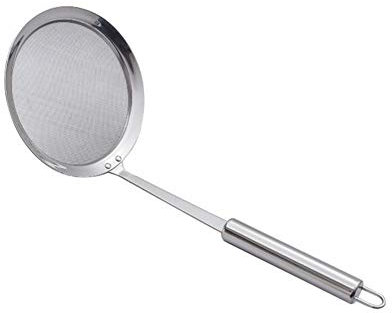 Schiumarola Acciaio Inox Schiumarola per Fritti Filtri Filtri E Scolapasta Scanalato Cucchiaio in Acciaio Inox Cucchiaio Filtro 1