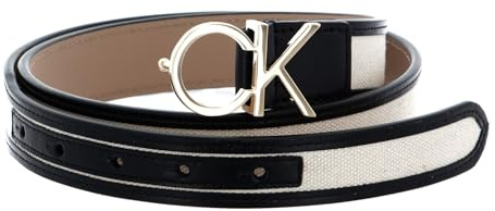 Calvin Klein Gürtel Calvin Resort CK Logo 3 cm Belt W75 Sand beige