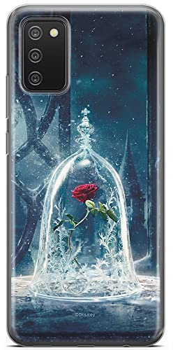 ERT GROUP Handyhülle für Samsung A02S Original und offiziell Lizenziertes Disney Muster Beauty and The Beast 002 optimal an die Form des Handy angepasst, hülle aus TPU