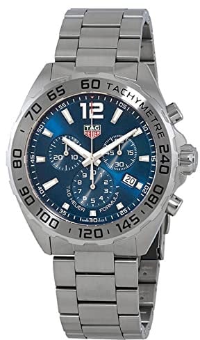 TAG Heuer orologio Formula 1 cronografo 43mm blu quarzo acciaio CAZ101K.BA0842