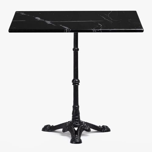 SKLUM Roma Bistrotisch aus Marmor SCHWARZ Quadratisch