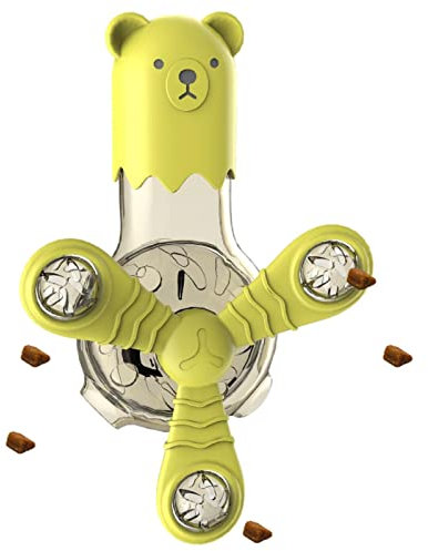 Kasmole Windmühle Katzenspielzeug Katzenspinner | 360 Grad drehbarer Futterspender Windmühle Katzenspielzeug | Aufhängbares multifunktionales Haustierspielzeug für Katzen, Hunde, Welpen, Bewegung