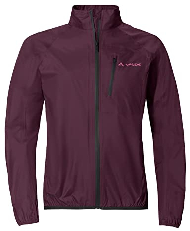 VAUDE Women‘s Drop Jacket III, leichte Regenjacke, atmungsaktiv & wasserdicht, zusammenrollbar