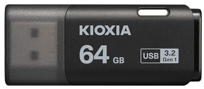 Memoria USB Kioxia U301 Negro 64 GB
