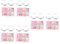 minkissy 12pcs French Tip Nail Stamp Diy Manicure Replacement Stampers Silicone Nail Art Stamper Jelly Stamper Kit Manicure Tools for Home Salon Use