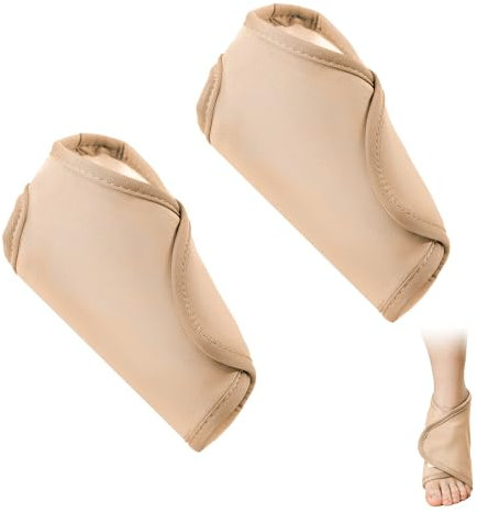 PEUTIER Rizinusöl für Knöchel, bequem, Rizinusöl Pack für Fußgelenkstütze, Rizinusöl nicht im Lieferumfang enthalten (Khaki), 32,5 x 16 cm