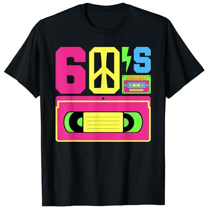 60er Jahre Outfit 60er Jahre Kostüm 60 er Motto Party 60er T-Shirt