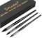 Watercolor Paint Brushes, Mop Round Squirrel Hair Paint Brush Set for Art Painting, Gouache, Fine Detailing, Acrylic, Oil, Artist Quality Supplies(Black)