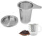 304 Stainless Steel Tea Strainer with Lid and Double Handles | Reusable Tea Filter for Loose Leaf Tea | Tea Infuser for Teapots, Cups, Mugs