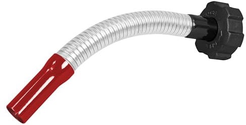 Sealey - Flexi Pouring Spout for Screw Cap Jerry Cans - Red - JC1SCR