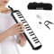 Dmuzsoih Melodica Musikinstrumente - Blasinstrument mit 2 Mundstücken | 32 Tasten Keyboard Harmonium Instrument mit Tragetasche für Anfänger & Profis