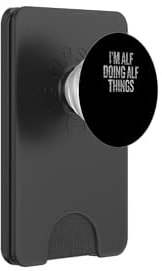 Ich bin Alf Doing Alf Things Funny Vintage PopSockets PopWallet für MagSafe