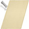 QINLIQIN Sonnensegel inkl Befestigungsseile 200 x 300 cm Balkon Markise Camping Stoff Uv-Schutz PES Wetterfester mit Befestigungsschnur Kabelbinder für Balkon Geländer, Creme Farben