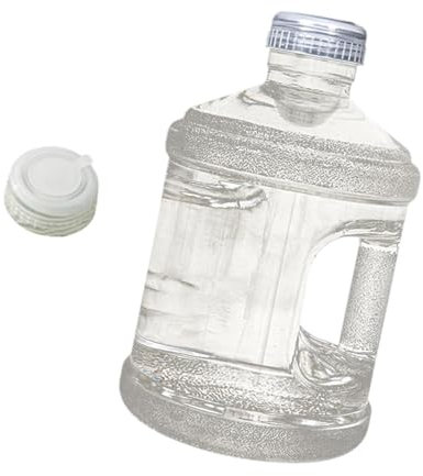 Milageto Wasserbehälter Eimer Multifunktion wiederverwendbarer tragbarer Wasserspenderflasche mit Deckel und Griff zum Kochen des Autos, 3 Liter