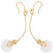 Ipetboom 1paar Vintage Jade Ohrringe Für Damen Lange Tropfohrringe Jade Perfektes Schmuckstück Für Besondere Anlässe Und Valentinstag Stilvolle Ohrschmuck-accessoires Für Tag