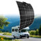 Placa Solar Flexible, Panel Fotovoltaico Monocristalino, Delgado Y Ligero, Caja Conexión Impermeable IP68, Con Conector Solar IP67, Para Autocaravana, Caravana, Camper, Barco O Sistemas Aislado ,150W
