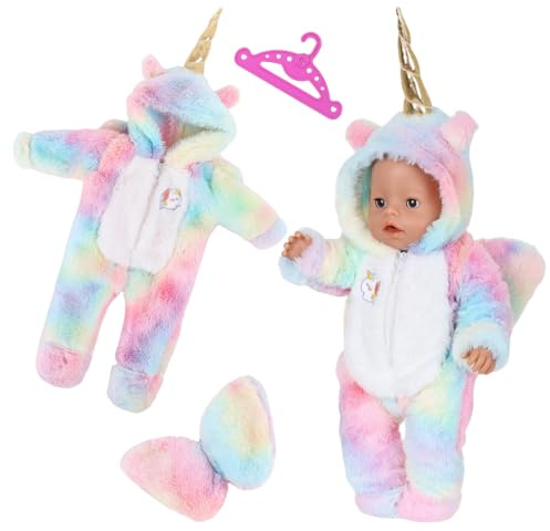 30-45cm Puppenkleidung mit Flügel