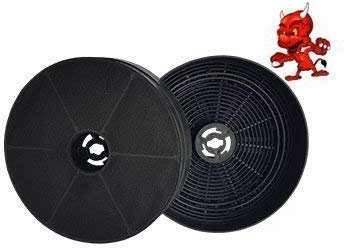 SPARSET 2 Aktivkohlefilter Kohlefilter Filter passend für Dunstabzugshaube AKPO WK-6 (Zephyr, Mistral)