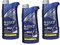 MANNOL 4-Takt Plus API SL SAE 10W-40 teilsynthetisch 3 Liter Motorrad ÖL Motorradöl Roller