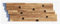 HO-007-1 Holz-Paneele Teakholz 3D Verblender Holzwand Wandverkleidung - Fliesen Lager Verkauf Stein-Mosaik Herne NRW