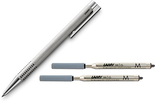 Lamy Kugelschreiber Logo Modell 206 (+ 2 Ersatzminen, A)