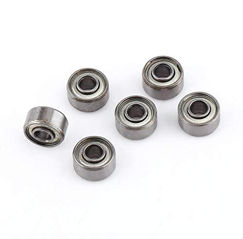 10 Stücke 693ZZ Micro Kugelllager Stahl Rillenkugellager Doppel Schild Bearings Miniatur Lager 3 x 8 x 4mm