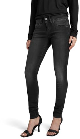 G-Star Femme Jean Lynn Mid Skinny, Gris (dusty grey D06746-B472-A799), 28W / 36L