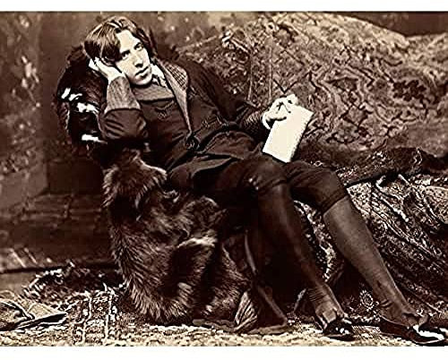Sarony Portrait Irischer Schauspieler Autor Oscar Wilde Foto ungerahmt Wand Kunst Poster Home Decor Premium