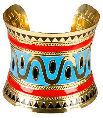 Elegantes ägyptisches Armband Nofretete/Antike Armspange Göttin/EIN Blickfang zu Fasching & Mottoparty