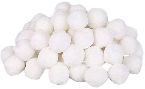 ZoneYan 800g Bolas de Filtro Piscina, sustituye a 29 kg de Arena de Cuarzo de Arena, Filtro de la Piscina, Filter Balls, Filtro de Piscina de Bolas de Limpieza, Respetuoso, Duradero