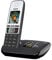 Gigaset C190A SINGLE - Premium Cordless Home Phone with Answer Machine and Nuisance Call Block - Black/Silver