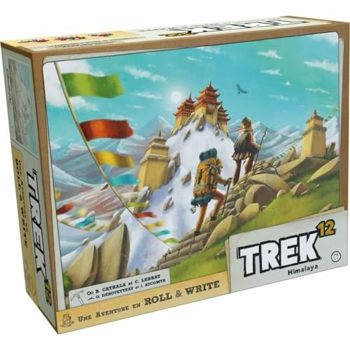 Asmodee Lumberjack -Trek12 Lumberjack Gesellschaftsspiel, LUM023TR, Mehrfarbig