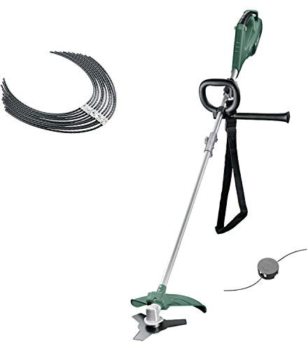 Bosch Strimmer AFS 23-37 (950 W, three-prong blade, spool for cutting line, 3x cutting lines, auxiliary handle, protective guard) + Bosch Extra Strong Cutting Thread for AFS 23-37 Brush Cutter