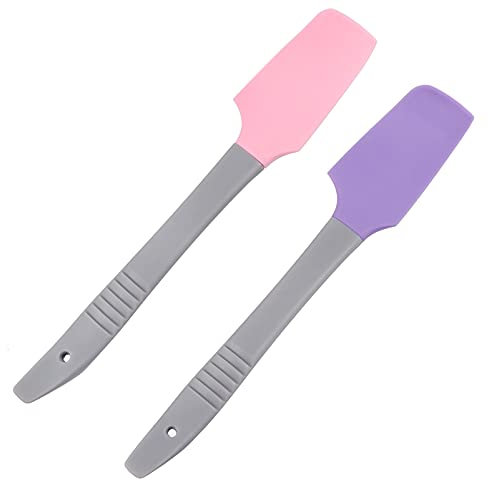 Lurrose 2 Stück Silikonspatel Waxing Spachtel Wiederverwendbar Wachs Schaufel Zum Wachsen Körper Salon Haushalt