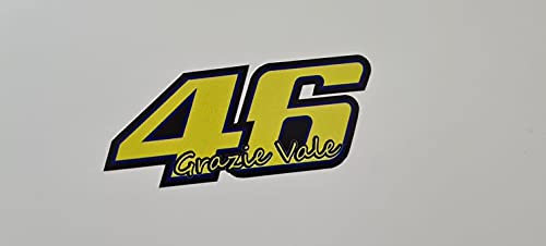 Rossi 46 The Doctor Aufkleber Sticker Motorrad Grazie Vale klein
