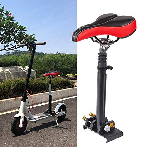 RibasuBB Scooter Sitz, Elektroroller Stuhl Sitz Sattelsitz Fahrradsattel Für Xiaomi E-Scooter 40-60cm