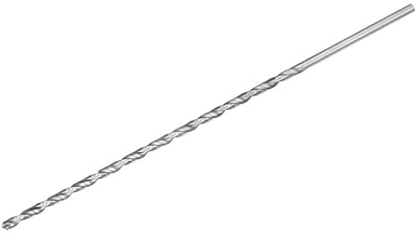 sourcing map Foret hélicoïdal Perceuse Pointe, Haute Vitesse Acier Extra Long Foret 5x254mm