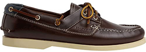 Hackett London Herren Sailor Classic Bootsschuh, braun, 40.5 EU