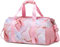 Mädchen Sporttasche Reisetasche Kinder Mädchen Tanztasche Reisetasche Trainingstasche Damen Sporttasche für Gymnastik Schwimm,Mädchen Reisetasche mit Wasserdichter Tasche und Schuhfach Einheitsgröße
