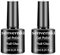 Senvenski Colle Ongles Pour Conseils Ongles, 2 in 1 Colle Ongles Base Coat Vernis Semi Permanent Pour Acrylique Faux Ongles, UV LED Lumières Demandé (TB005)
