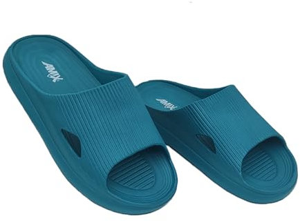 Amix Diamond Jialba Originali Ciabatte Donna Uomo Estive Super Pantofole in Gomma Eva per Casa, Mare, Piscina, Doccia, Ciabatta AntiScivolo Marchio Italiano Alta Moda (Oceano, numeric_38)