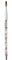 Kahdsvby Kolinsky Sable Acrylic Nail Brush with Liquid Flow Glitter Nail Art Brush for Nail Art Tool Pack of 10 Rose Gold