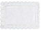 METRO Professional 250 Spitzenpapiere eckig 40 cm x 30 cm Weiss