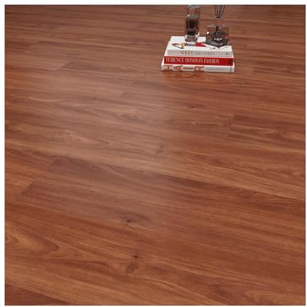 FLOREXP Vinyl Flooring - Lino Flooring,Peel & Stick Floor Tiles Self Adhesive Floor Tiles,2mm 36pcs Waterproof,for Kitchen Living Room Floor Plank(5.02m²,Cherry Chestnut)