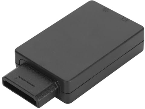 Wireless-Controller-Adapter für die Saturn-Konsole, Wireless-Adapter mit Schneller Reaktion und Geringer Verzögerung. (Black)