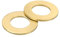 QUARKZMAN M24 Unterlegscheibe, 3 Stück Messing Ring Unterlegscheiben 44mm OD 2,5mm dick Metall Dichtungsring für Schrauben Bolzen Muttern