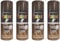 HitlineUK 4 X 400ML Brown Gloss Paint DIY Wood Plastic Metal All Purpose Brown Spray Paint