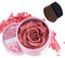 Blush 3D en forme de pétales de rose pour joues, rose pêche avec gaufrage floral, couverture à construire, formule légère et soyeuse pour femmes et filles